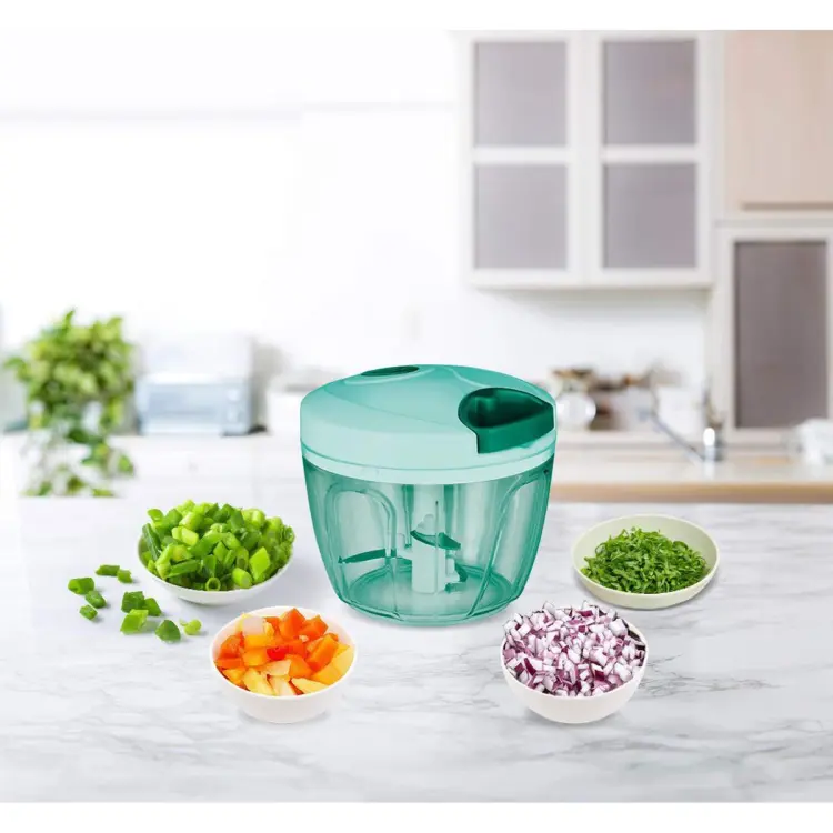 Buy Mini Pull String Manual Food Processor Chopper / Mincer / Blender To Chop Fruits, Vegetables,Herbs ,Meat at Best Price In Bangladesh