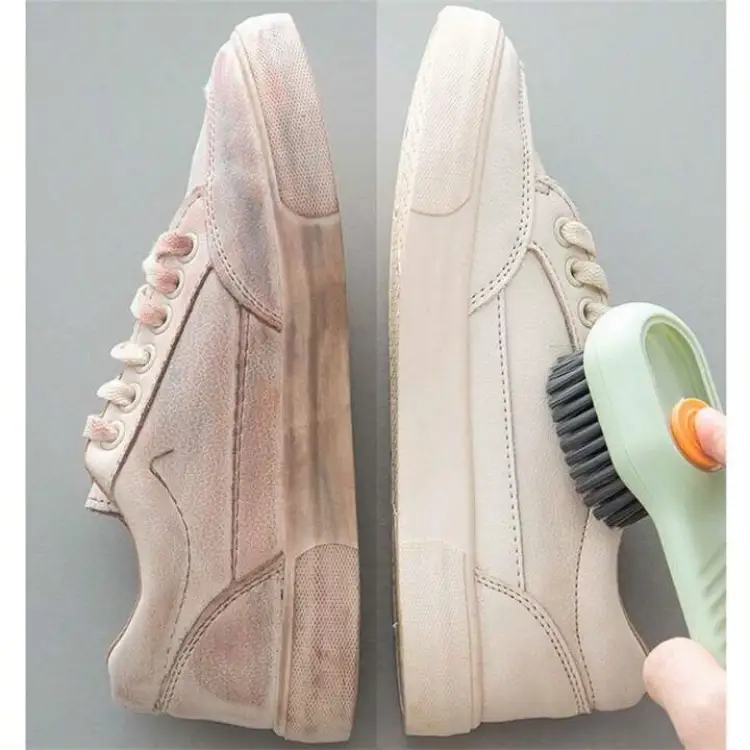 Buy 1Pcs/ Multifunctional Shoe Laundry Brush Add Liquid Clothes Cleaning Brush Automatic Soft-bristled Brush at Best Price In Bangladesh