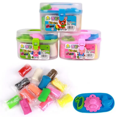 Buy Super Clay Toy with Modeling Tools -14 Color at Best Price In Bangladesh