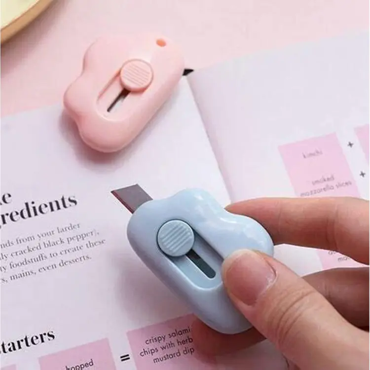 Buy Deli Mini Clouds Safety Cutter Anti-Cutter Cute Cutter Student Stationery Box Opener- 1 Pcs at Best Price In Bangladesh