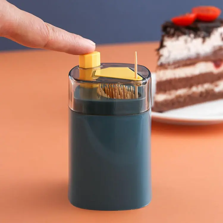 Buy Toothpick Dispenser Eject Automatic Tooth Pick Holder Dispenser at Best Price In Bangladesh