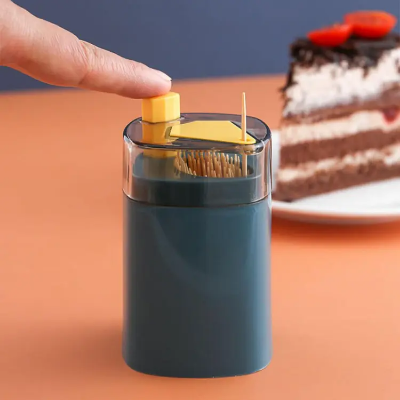 Buy Toothpick Dispenser Eject Automatic Tooth Pick Holder Dispenser at Best Price In Bangladesh