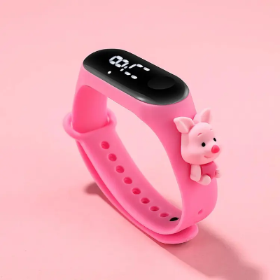Buy Children's Cartoon LED Doll Watches Boys Girls Creative Student Plastic Waterproof Bracelet Kawaii Watch at Best Price In Bangladesh