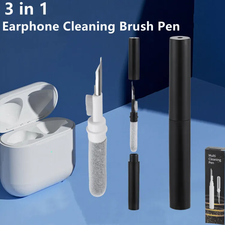 Buy Bluetooth Earbuds Cleaning Pen With Soft Microfiber Brush Portable Multifunctional Earphone  Cleaning Pen Durable Earbuds Wash Cleaning Tools For Airpods Keyboard Earphone Case -1pcs at Best Price In Bangladesh