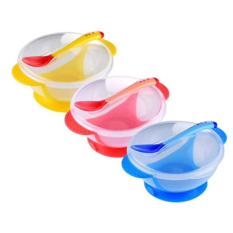 Buy Baby Feeding Bowl And Spoon Set Baby Tableware Children Food Bowl at Best Price In Bangladesh