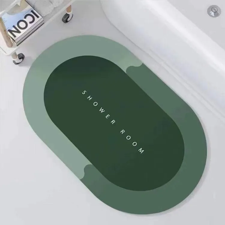 Buy 1PCS - Super Absorbent Floor Mat Non-slip Bathroom Carpet at Best Price In Bangladesh