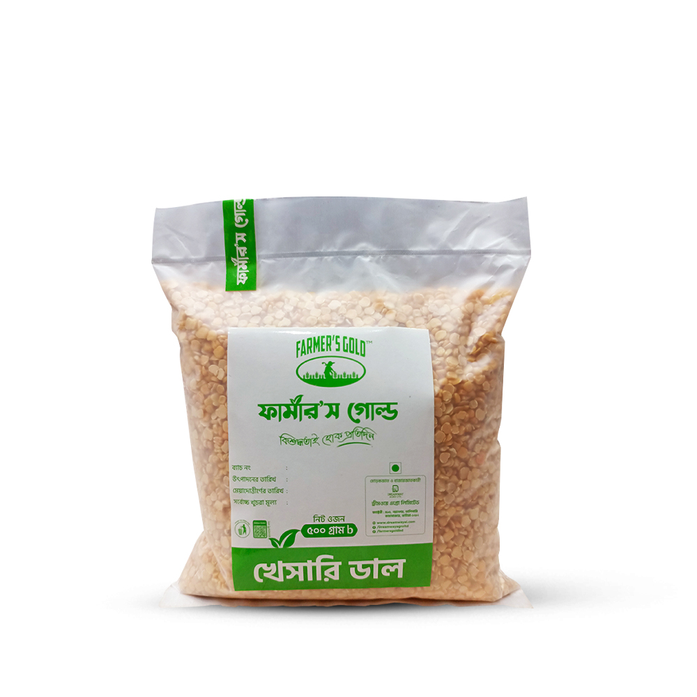 Buy Farmers Gold Khesari Dal 500g  Online at Best Price In Bangladesh