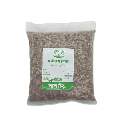 Buy Farmer's Gold Red Flattened Rice 1kg   Online at Best Price In Bangladesh