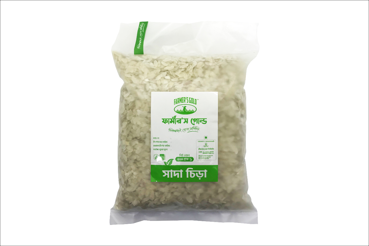 Buy  Farmer's Gold White Flattened Rice 500g    Online at Best Price In Bangladesh