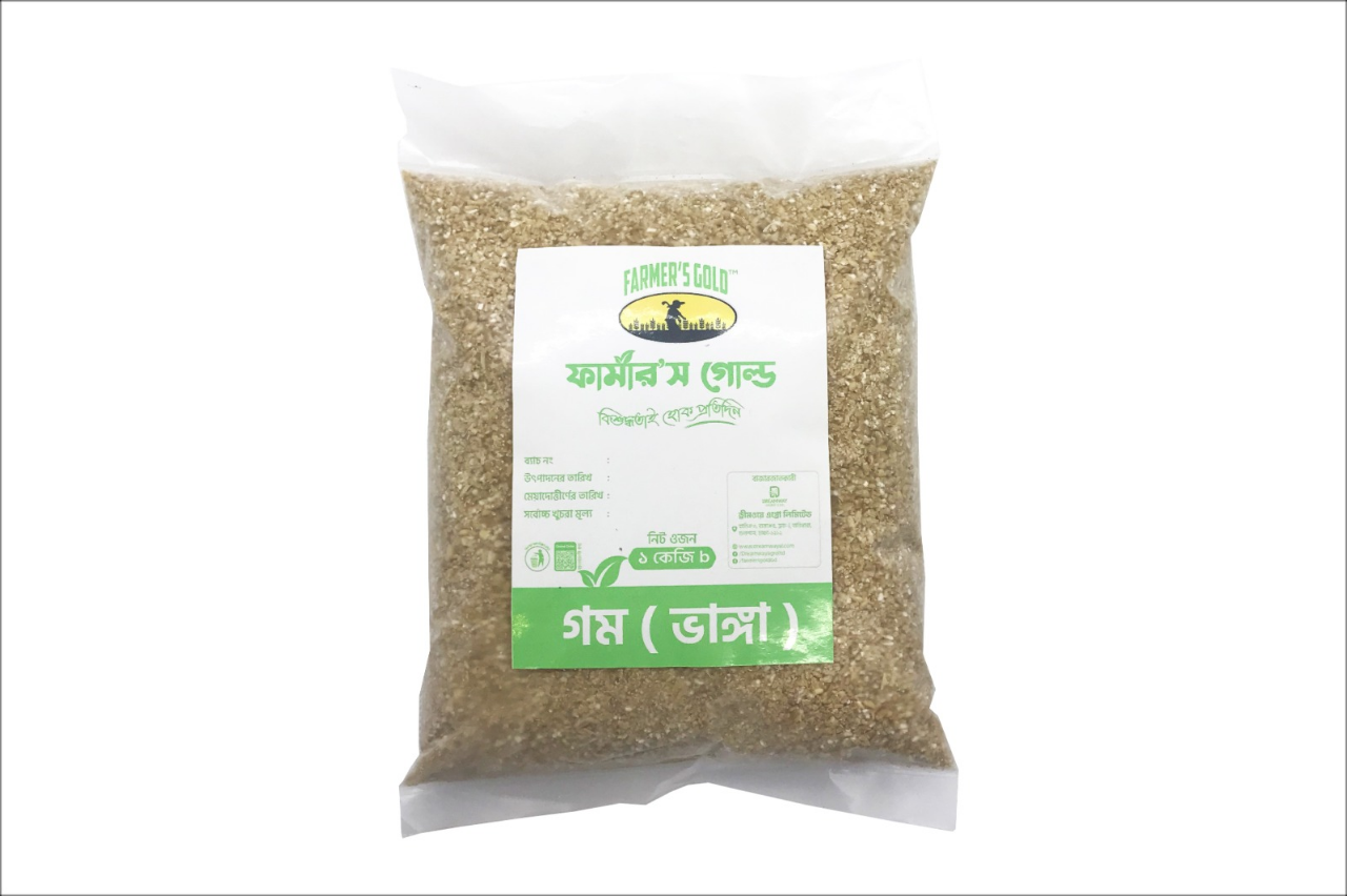 Buy  Farmer's Gold Wheat Broken 1kg  Online at Best Price In Bangladesh