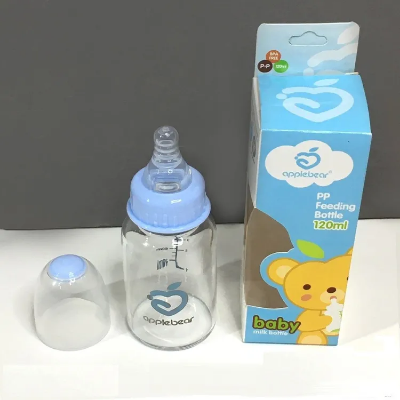 Buy 1Pcs - 60ml Baby Standard Caliber Hygienic Plastics Baby Feeder Bottle  - Pink/Blue at Best Price In Bangladesh