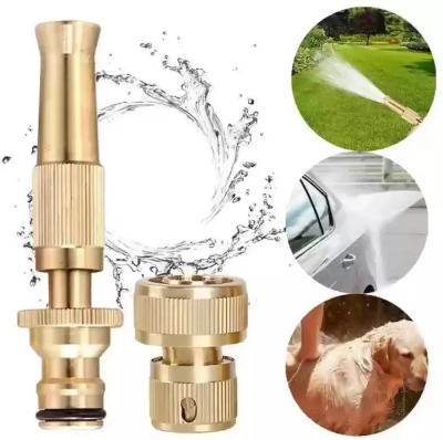 Buy 1pcs- Copper High Pressure Sprinkler Sprayer Hose Pipe Nozzle Spraying Head Garden Irrigation Fitting at Best Price In Bangladesh