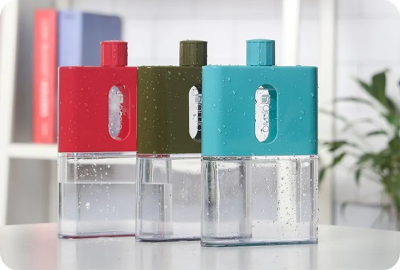 Buy Transhome Creative A5 Flat Bottle Portable Drinking Water Bottle For Outdoor Sports Plastic Water Bottles Bpa Free Drinkware at Best Price In Bangladesh