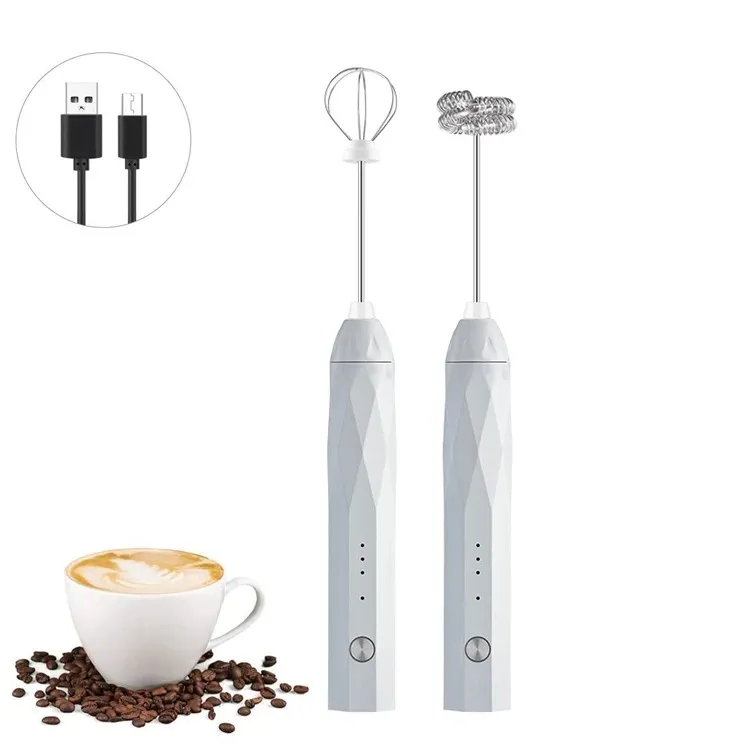 Buy Rechargeable Handheld Cappuccino Milk Frother Coffee Tool Electric Milk Frother Kitchen Tools Blender Hot Chocolate Mixer  multicolor at Best Price In Bangladesh
