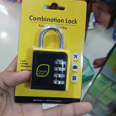 Buy Zinc alloy 4 digit  Multicolor password locker security suitcase luggage handbag coded lock cabinet locker XMM-8072L big combination Padlock at Best Price In Bangladesh