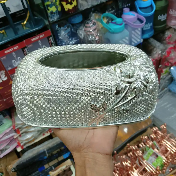 Buy European style acrylic tissue box fashion creative desktop kitchen drawer box KTV hotel tissue box bar napkin box at Best Price In Bangladesh