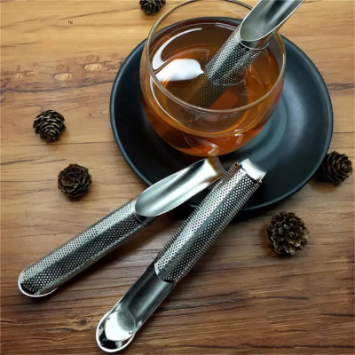 Buy Silver Hanging Tea Infuser Tea Brewing Filter 304 Stainless Steel Tea Tube, Tea Stick, Tea Leaking , Tea Set Gadgets at Best Price In Bangladesh