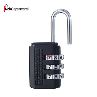 Buy Stylish Addition - Mini 3 Digit Combination Password Padlock Lock Travel Suitcase Luggage Bag Code Loop Lock - Modern - Choice Expression at Best Price In Bangladesh
