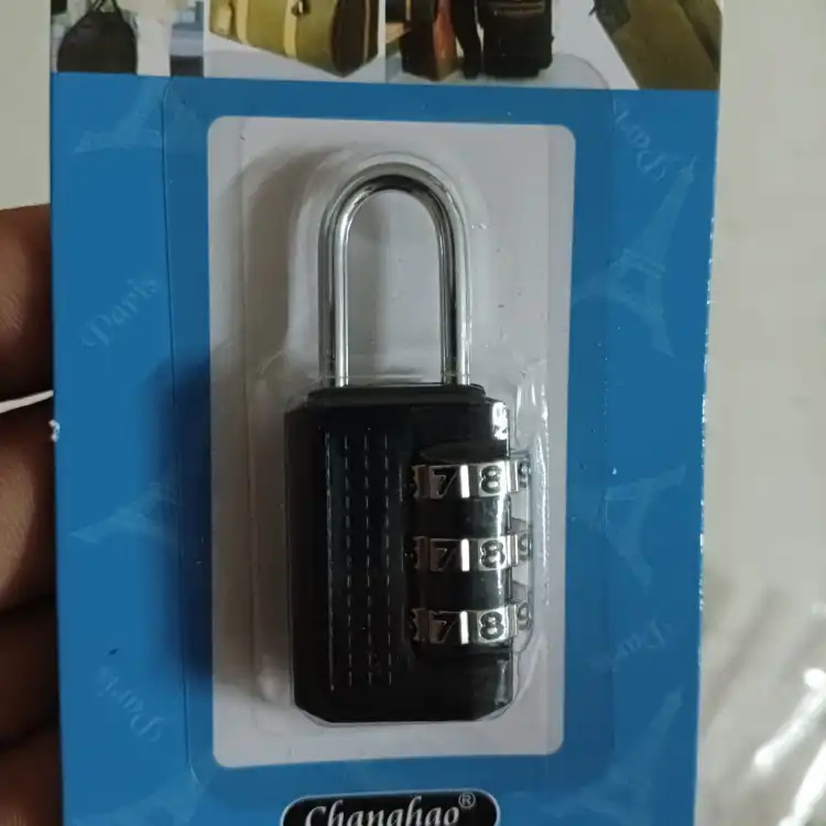 Buy Stylish Addition - Mini 3 Digit Combination Password Padlock Lock Travel Suitcase Luggage Bag Code Loop Lock - Modern - Choice Expression at Best Price In Bangladesh