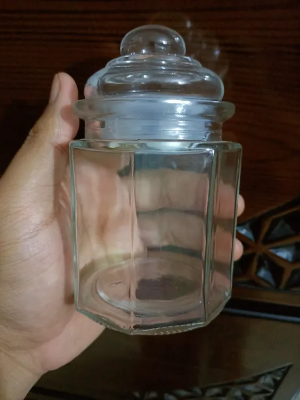 Buy 3pcs 300ml Glass Jars with Lids Small Mason Jars Candy Cookie Coffee Tea Seeds Nuts Spice Jar Buffet Jar Decoration DIY Jars 7.5 cm Dia. x 13cm H at Best Price In Bangladesh