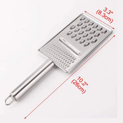 Buy Metal Kitchen Restaurant Cheese Grater Slicer Peeler Shredder Tool Silver Tone at Best Price In Bangladesh