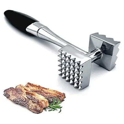 Buy Meat Hammer Used for Steak, Chicken, Fish Meat Pounder with Rubber Comfort Grip Handle at Best Price In Bangladesh