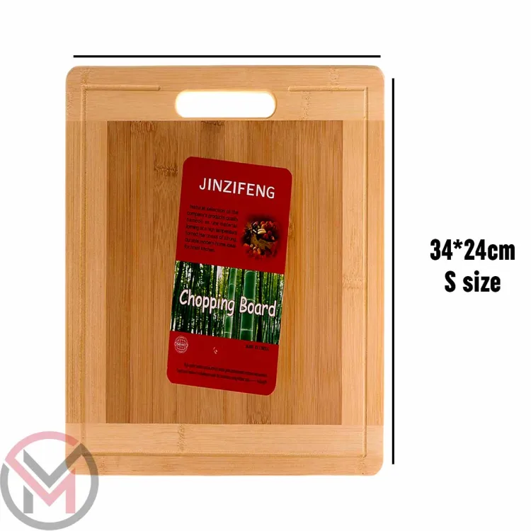 Buy 34cm x 24cm Bamboo Chopping Board JINZIFENG Brand at Best Price In Bangladesh
