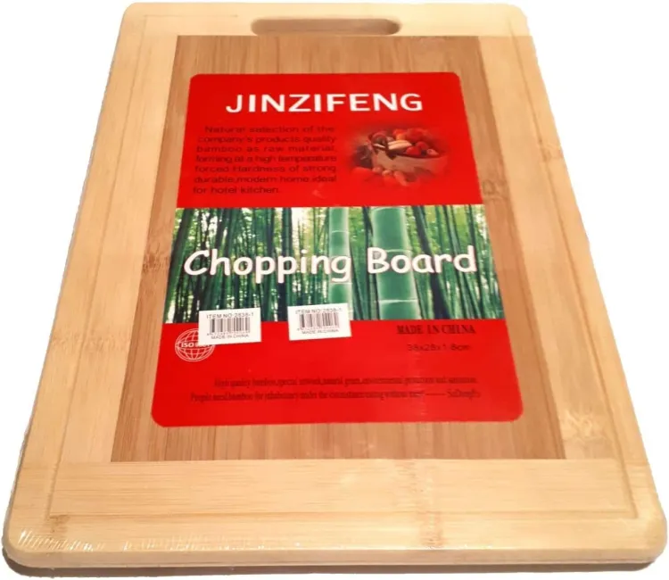 Buy 34cm x 24cm Bamboo Chopping Board JINZIFENG Brand at Best Price In Bangladesh