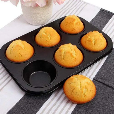 Buy Cake Mold 6 Holes Small Muffin Cup Pan Bakeware DIY Baking Tools at Best Price In Bangladesh