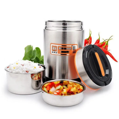 Buy 1 pcs Multifunctional Stainless Steel Heat Preservation Portable Pot lunch box at Best Price In Bangladesh