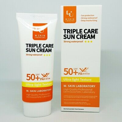 Buy W.Skin Laboratory Triple Care Sunscreen (Korea) - 60ml  at Best Price In Bangladesh