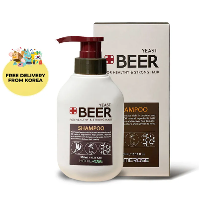 Buy HOMEROSE Beer Yeast Shampoo For Heathy & Strong Hair (Korea) - 300ml    at Best Price In Bangladesh
