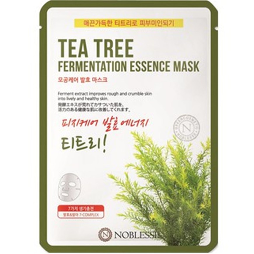 Buy NOBLESSE Tea Tree Fermentation Essence Facial Sheet Mask (Pack of 3 Pcs)   at Best Price In Bangladesh