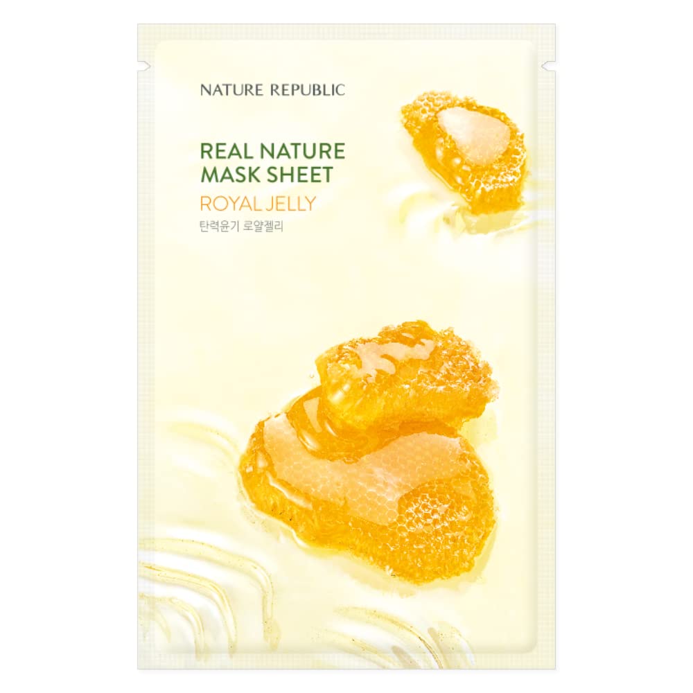 Buy Nature Republic Real Nature Royal Jelly Extract Soothing Face Mask Sheet (Pack of 2 Pcs) at Best Price In Bangladesh