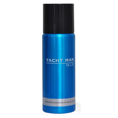 Buy Yacht Man Blue Perfumed Deodorant Body Spray (UAE) - 200ml   at Best Price In Bangladesh