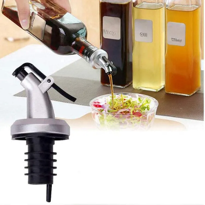 Buy 1 pcs Oil Bottle Cap Dispenser Nozzle Stopper Pourer Leak-Proof Oil Bottle Suitable for bottles with a inner diameter of 14-18mm (Black and Silver) at Best Price In Bangladesh