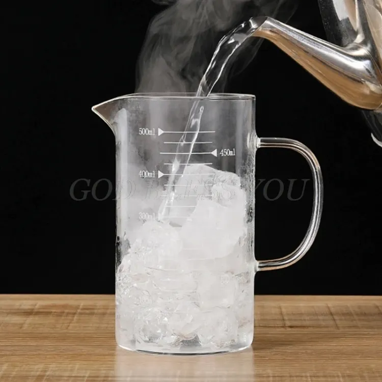 Buy Borosilicate Glass Measuring Cup with Spout 500ml at Best Price In Bangladesh