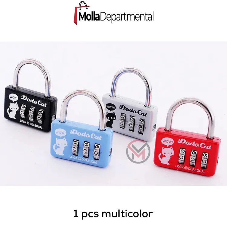 Buy Ensemble Yourself - Upscale Need - 2 X 3 DIGITS PASSWORD RESETTING COMBINATION LOCK PADLOCK - Sensible - Must Have - Understated Sophistication at Best Price In Bangladesh