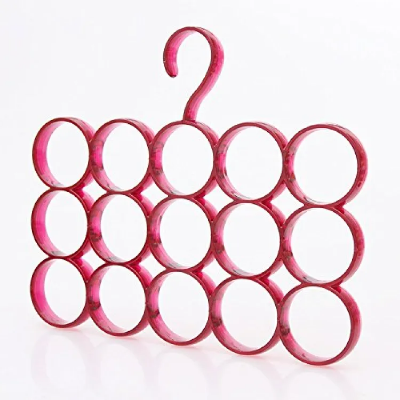 Buy 15 Holes Scarf Tie Rack ABS Shawl Storage Holder Space Saving Sundries Hook Hanger Home Storage Racks Decor Room - Hanger at Best Price In Bangladesh