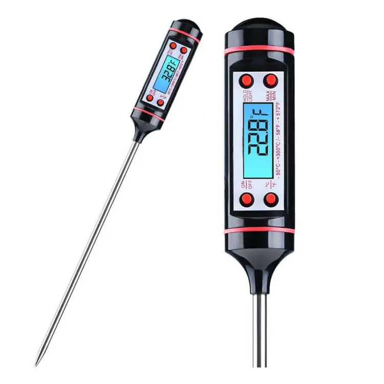 Buy Digital Food Thermometer Probe Cooking Meat Kitchen Temperature BBQ Turkey Milk at Best Price In Bangladesh