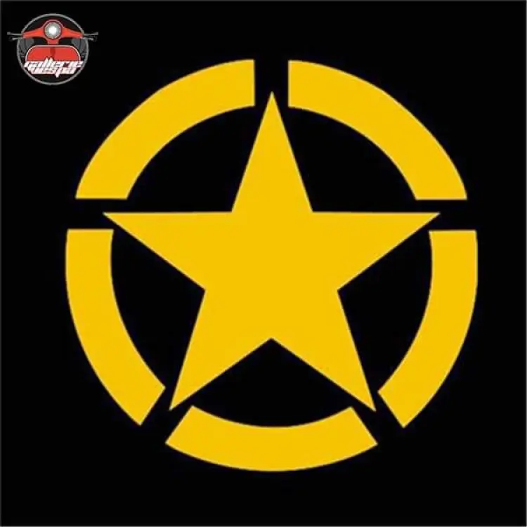 Buy  OEM 13 CM Star Sticker Black,blue,red,yellow- at Best Prices in Bangladesh