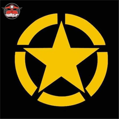 Buy  OEM 13 CM Star Sticker Black,blue,red,yellow- at Best Prices in Bangladesh