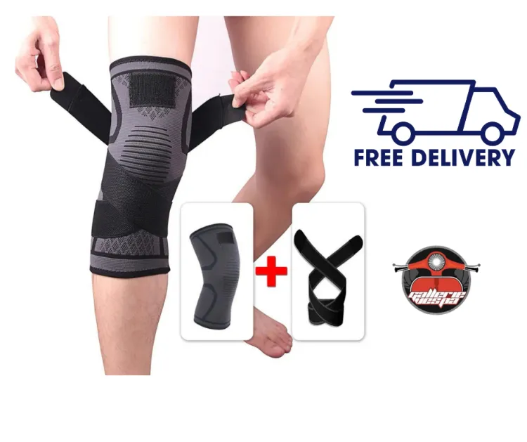 Buy   GV 1pcs Adjustable Knee Support Guard, Sport Gym, Cycling riding Compression Warm Self Heating Tourmaline Running Breathable Brace Pad- Physical Activities Magnetic Therapy Patella Kneepad-Outdoor Climbing Sports  at Best Prices in Bangladesh