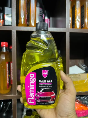 Buy  vanced Formula with 500 ml with Flemingo Wax Ultra Shine Wash and Wax, Motorcycle Washing Liquid Cleaning Shampoo - car accessories at Best Prices in Bangladesh