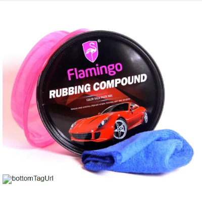 Buy  Flamingo Rubbing Compound Cream Polish For Car, Motorcycle Scratch Remover, Paint Cleaner Polish-230GRM  at Best Prices in Bangladesh
