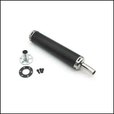 Buy    Universal Black Metal Exhaust Muffler Silencer Pipe Motorcycles Vespa Scooter (20mm)  at Best Prices in Bangladesh