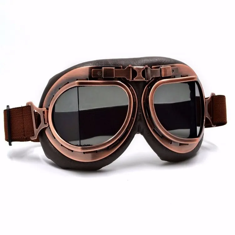 Buy Harley Motorcycle Retro Classic Look Brown Goggles at Best Prices in Bangladesh