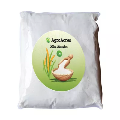 Buy Agro Acres Rice Flour (Chaler Gura) 1 kg Online at Best Price
