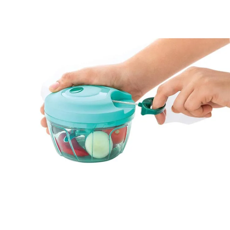 Buy Handy and Compact Vegetable Chopper, with 5 Blades for Effortless Chopping and Mixing at Best Price In Bangladesh