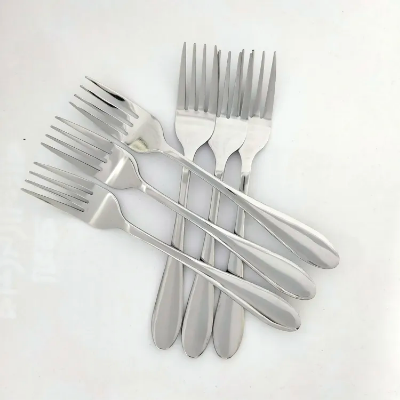 Buy Nova Brand New Stainless Steel Fork Spoon (Set Of 6) 15Cm, Silver - Chopsticks at Best Price In Bangladesh